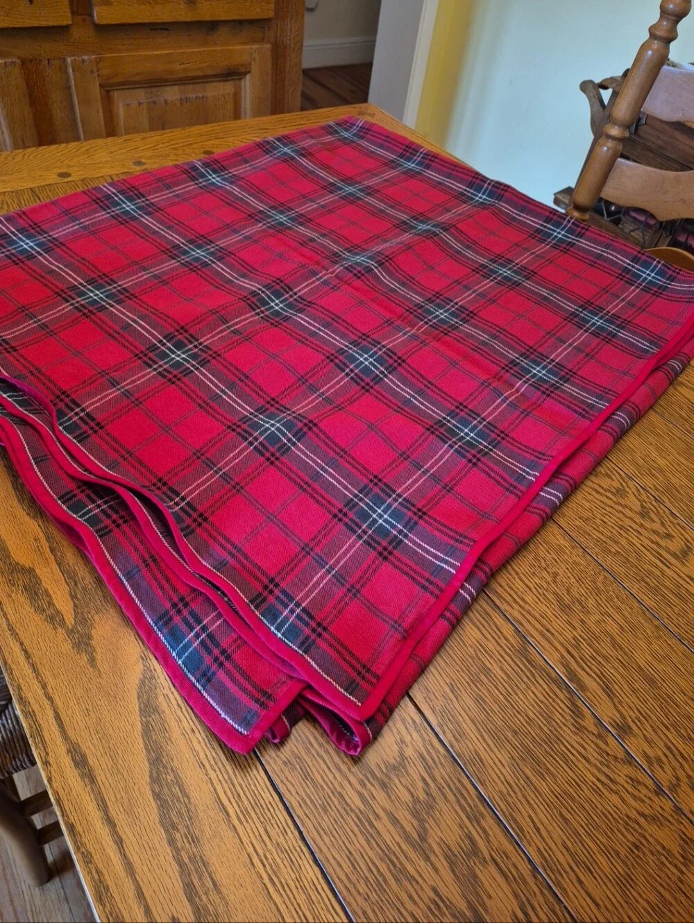Williams Sonoma classic tartan